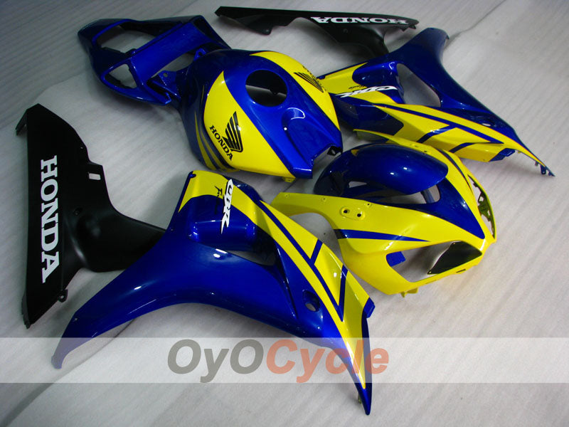 Einspritz-Verkleidungssatz für 06-07 CBR1000RR - Gelb, Blau - Fireblade #OYO87900574