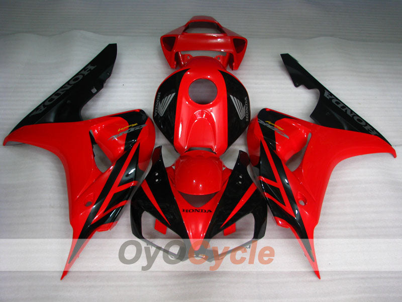Einspritz-Verkleidungssatz für 06-07 CBR1000RR - Rot, Schwarz - Fireblade #OYO87900575