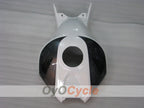 Einspritz-Verkleidungssatz für 06-07 CBR1000RR - Weiß, Schwarz - Fireblade #OYO87900576