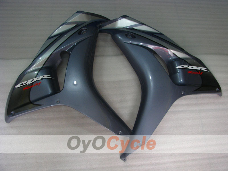 Einspritz-Verkleidungssatz für 06-07 CBR1000RR - Schwarz, Grau - Fireblade #OYO87900577