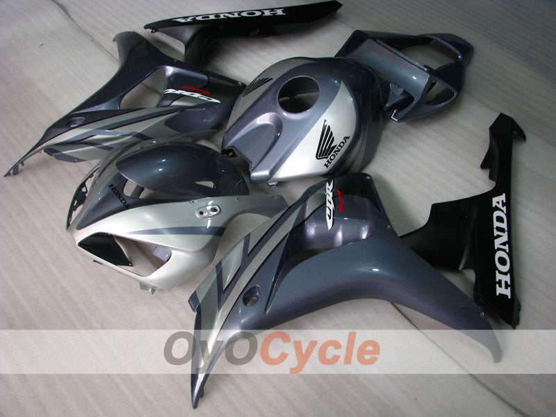Einspritz-Verkleidungssatz für 06-07 CBR1000RR - Schwarz, Grau - Fireblade #OYO87900577