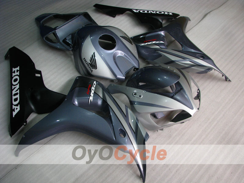 Einspritz-Verkleidungssatz für 06-07 CBR1000RR - Schwarz, Grau - Fireblade #OYO87900577