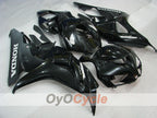 Einspritz-Verkleidungssatz für 06-07 CBR1000RR - Schwarz - Fireblade #OYO87900578