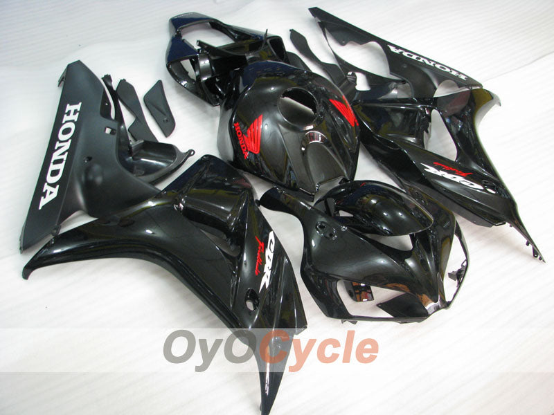 Einspritz-Verkleidungssatz für 06-07 CBR1000RR - Schwarz - Fireblade #OYO87900579