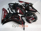 Einspritzverkleidungssatz für CBR1000RR 06-07 - Rot, Schwarz - Flamme #OYO87900594