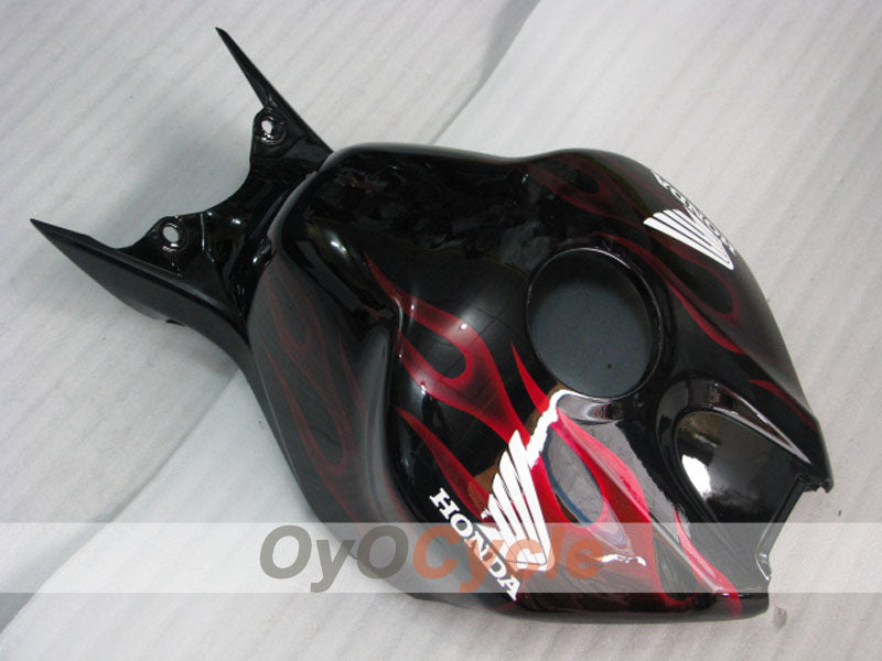 Einspritzverkleidungssatz für CBR1000RR 06-07 - Rot, Schwarz - Flamme #OYO87900594