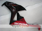 Einspritzverkleidungssatz für CBR1000RR 06-07 - Rot, Schwarz - Flamme #OYO87900594