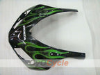 Einspritzverkleidungssatz für CBR1000RR 06-07 - Grün, Schwarz - Flamme #OYO87900595