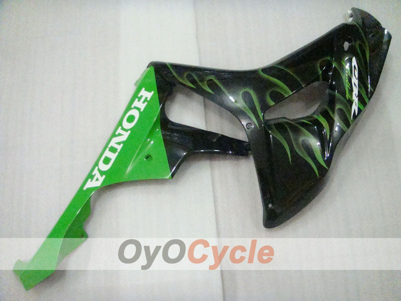 Einspritzverkleidungssatz für CBR1000RR 06-07 - Grün, Schwarz - Flamme #OYO87900595