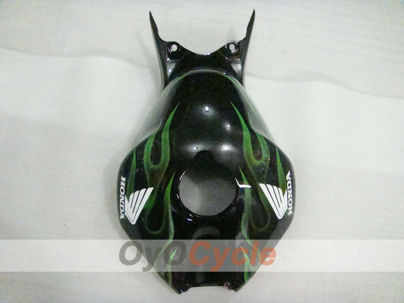 Einspritzverkleidungssatz für CBR1000RR 06-07 - Grün, Schwarz - Flamme #OYO87900595