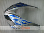 Verkleidungssatz für Einspritzanlage für die CBR1000RR 06-07 - Blau, Silber - Flamme #OYO87900599