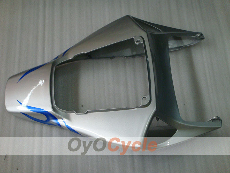 Verkleidungssatz für Einspritzanlage für die CBR1000RR 06-07 - Blau, Silber - Flamme #OYO87900599