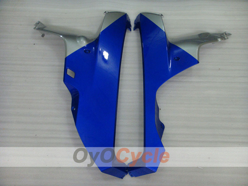 Verkleidungssatz für Einspritzanlage für die CBR1000RR 06-07 - Blau, Silber - Flamme #OYO87900599