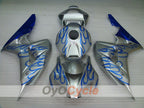Verkleidungssatz für Einspritzanlage für die CBR1000RR 06-07 - Blau, Silber - Flamme #OYO87900599