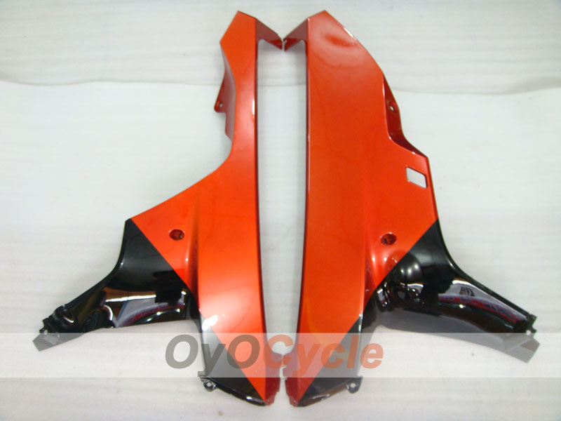 Verkleidungssatz für Einspritzanlage für die CBR1000RR 06-07 - Blau, Schwarz - Flamme #OYO87900602