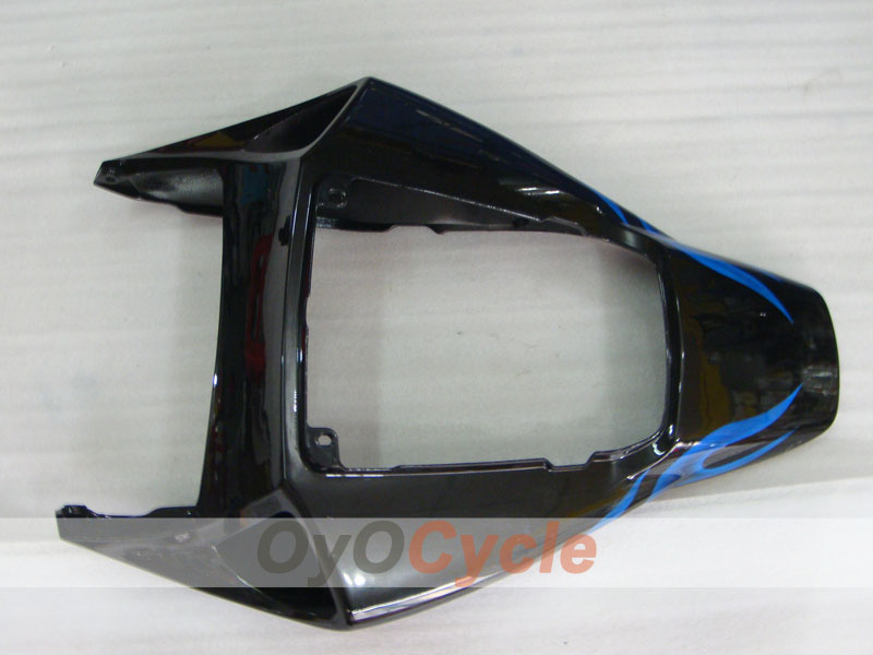 Verkleidungssatz für Einspritzanlage für die CBR1000RR 06-07 - Blau, Schwarz - Flamme #OYO87900602