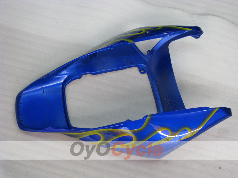 Verkleidungssatz für Einspritzanlage für die CBR1000RR 06-07 - Gelb, Blau - Flamme #OYO87900603