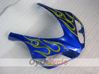 Verkleidungssatz für Einspritzanlage für die CBR1000RR 06-07 - Gelb, Blau - Flamme #OYO87900603