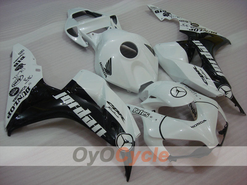 Verkleidungssatz für Einspritzermodelle der CBR1000RR 06-07 - Weiß, Schwarz - Jordan #OYO87900612 Hauptbild