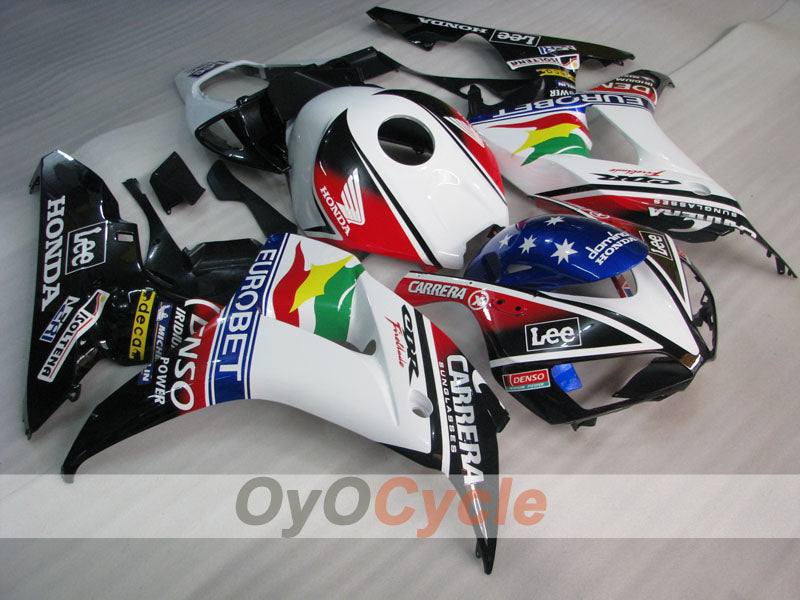 Verkleidungssatz für Einspritzermodelle der CBR1000RR 06-07 - Weiß, Schwarz - Lee #OYO87900617 Hauptbild