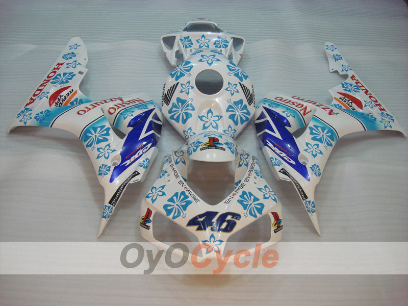 Spritzguss-Verkleidungssatz für CBR1000RR 06-07 - Blau, Weiß - Nastro Azzurro #OYO87900621 Zweitbild