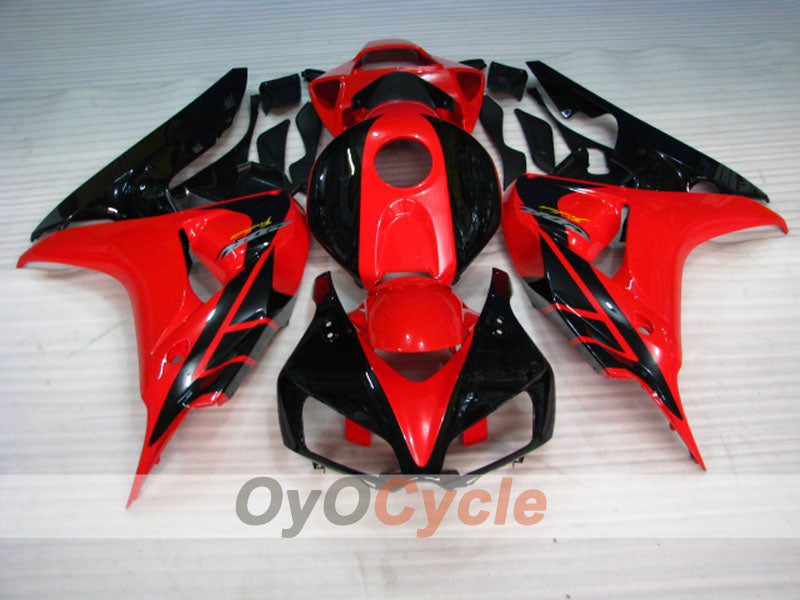 Spritzguss-Verkleidungssatz für CBR1000RR 06-07 - Rot, Schwarz - Werksstil #OYO87900629 Zweitbild