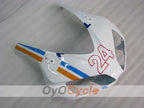 Einspritz-Verkleidungssatz für 06-07 CBR1000RR - Weiß, Schwarz - RK #OYO87900636