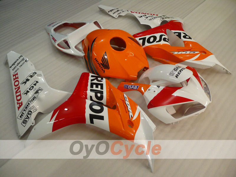 Einspritz-Verkleidungssatz für 06-07 CBR1000RR - Orange, Gelb - Repsol #OYO87900640 Hauptbild