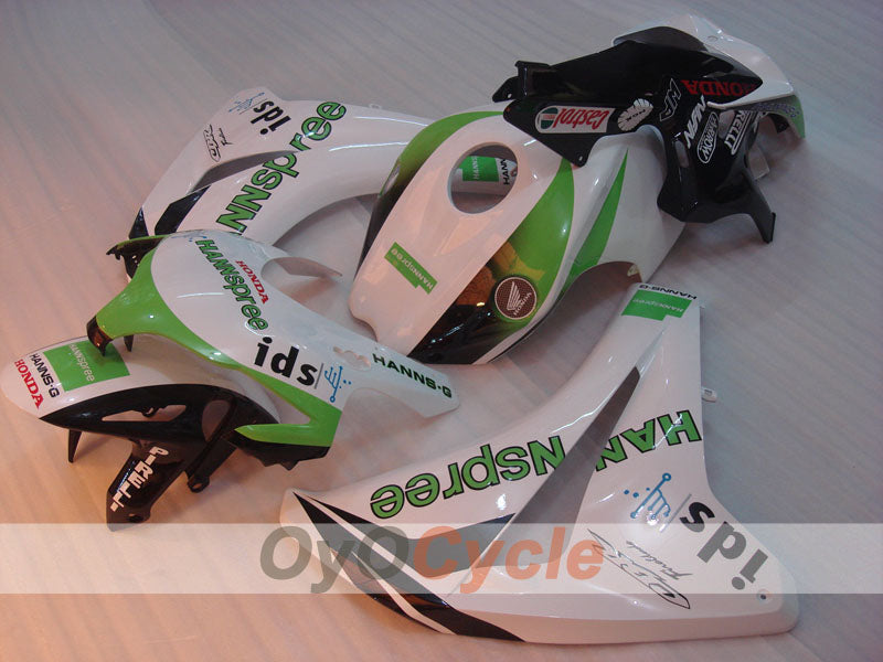 Verkleidungssatz für Einspritzmodelle für CBR1000RR 08-11 - Grün, Weiß - HANN Spree #OYO87900685 Hauptbild