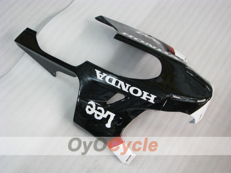Spritzverkleidungssatz für CBR1000RR 08-11 - Weiß, Schwarz - Eurobet, Lee #OYO87900697