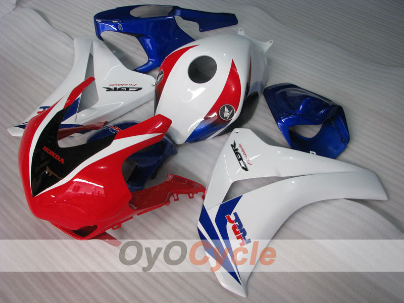 Spritzverkleidungssatz für CBR1000RR 08-11 - Rot, Weiß - Werksstil #OYO87900705 Zweitbild