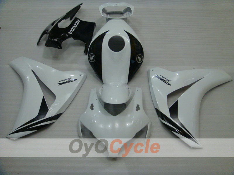 Spritzverkleidungssatz für CBR1000RR 08-11 - Weiß, Schwarz - Werksstil #OYO87900706 Zweitbild