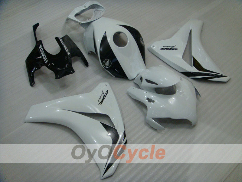 Spritzverkleidungssatz für CBR1000RR 08-11 - Weiß, Schwarz - Werksstil #OYO87900706 Hauptbild