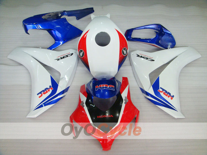 Spritzverkleidungssatz für CBR1000RR 08-11 - Blau, Weiß - Werksstil #OYO87900707 Zweitbild