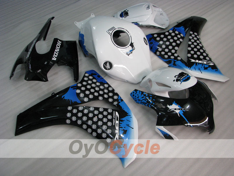 Einspritz-Verkleidungssatz für CBR1000RR 08-11 - Weiß, Schwarz - Werksstil #OYO87900712 Hauptbild