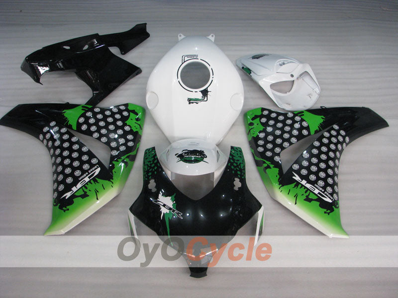 Einspritz-Verkleidungssatz für CBR1000RR 08-11 - Weiß, Schwarz - Werksstil #OYO87900713 Zweitbild