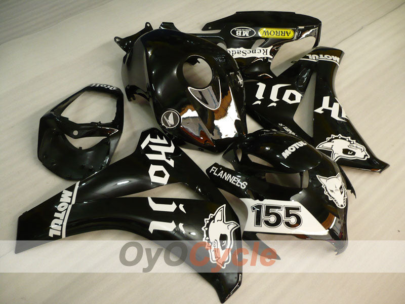 Einspritz-Verkleidungssatz für CBR1000RR 08-11 - Weiß, Schwarz - MOTUL #OYO87900715 Hauptbild