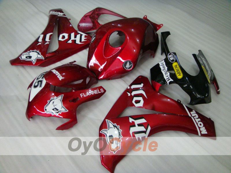 Einspritz-Verkleidungssatz für CBR1000RR 08-11 - Rot, Weiß - MOTUL #OYO87900716 Zweitbild