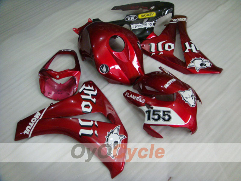 Einspritz-Verkleidungssatz für CBR1000RR 08-11 - Rot, Weiß - MOTUL #OYO87900716 Hauptbild