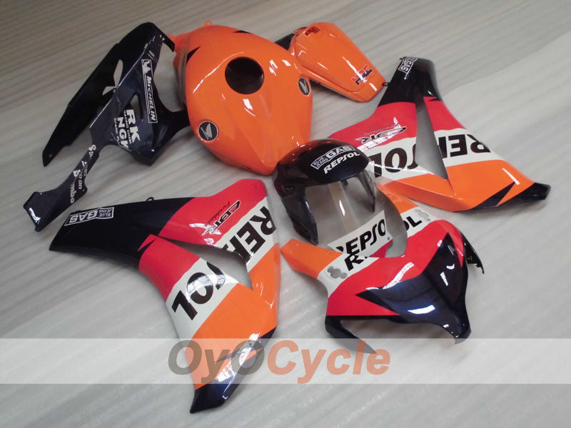 Einspritz-Verkleidungssatz für CBR1000RR 08-11 - Orange, Schwarz - Repsol #OYO87900721 Hauptbild