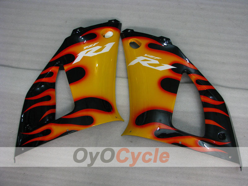 Linke und rechte Seitenverkleidung für Yamaha 98-99 YZF-R1 #OYO87911675