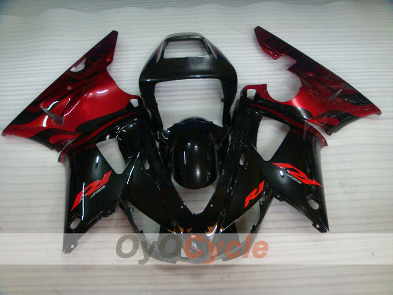 Verkleidungssatz für 98-99 YZF-R1 - Rot, Schwarz - Werksstil #OYO87900751 Zweitbild