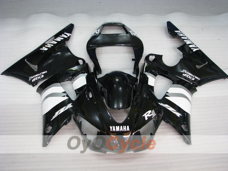 Verkleidungssatz für 98-99 YZF-R1 - Weiß, Schwarz - Werksstil #OYO87900752 Zweitbild