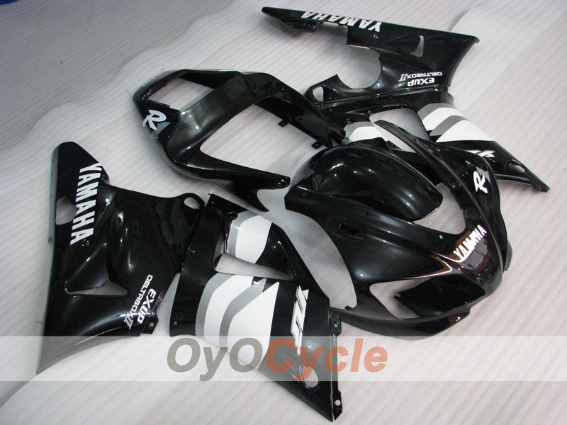Verkleidungssatz für 98-99 YZF-R1 - Weiß, Schwarz - Werksstil #OYO87900752 Hauptbild