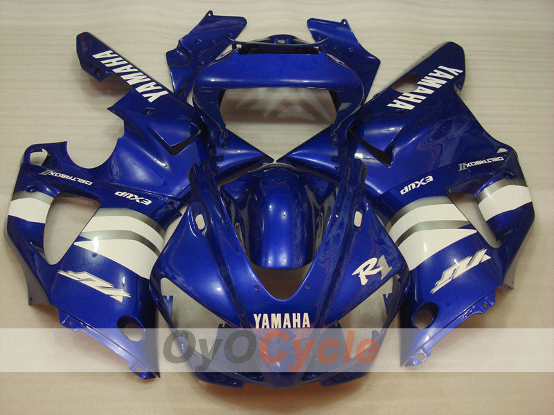 Verkleidungssatz für 98-99 YZF-R1 - Lila, Weiß - Werksstil #OYO87900754 Zweitbild