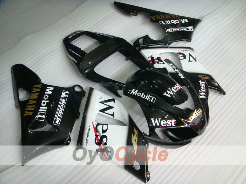 Verkleidungssatz für 98-99 YZF-R1 - Weiß, Schwarz - West #OYO87900757 Hauptbild