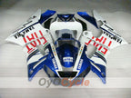 Einspritzverkleidungssatz für 00-01 YZF-R1 - Blau, Weiß - FIAT, MOTUL #OYO87900760