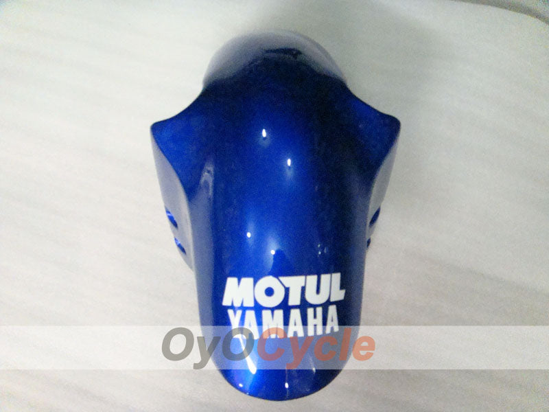 Einspritzverkleidungssatz für 00-01 YZF-R1 - Blau, Weiß - FIAT, MOTUL #OYO87900760
