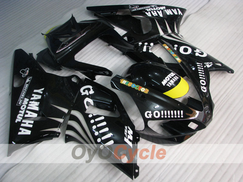 Einspritzverkleidungssatz für 00-01 YZF-R1 - Schwarz - GO!!!!!!!, MOTUL #OYO87900771 Hauptbild