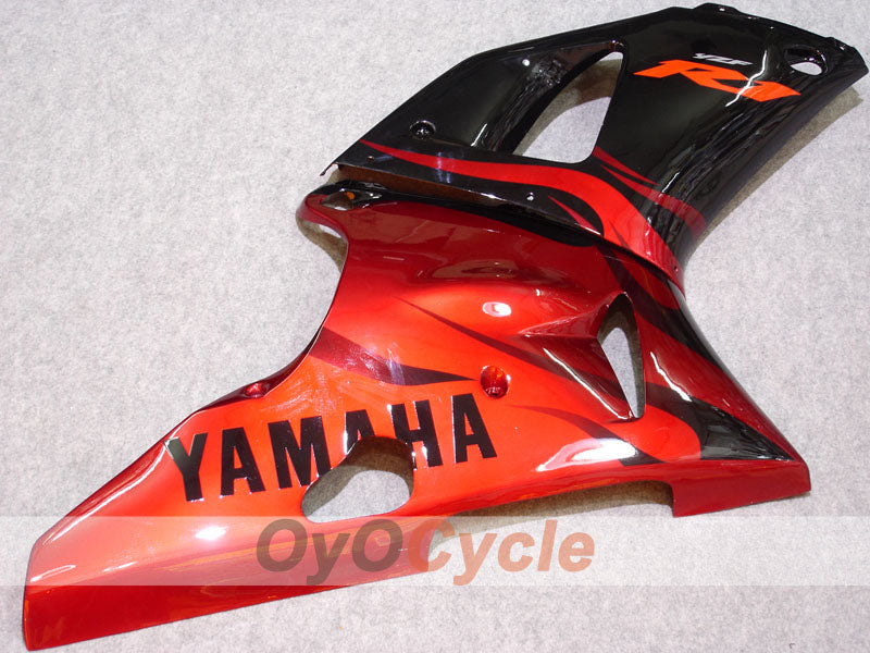 Linke und rechte Seitenverkleidung für Yamaha 00-01 YZF-R1 #OYO87910968 Zweitbild